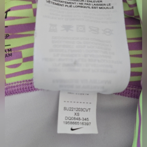 Nike Air Dri-Fit Epic Fast Women's Sportswear Leggings Size Extra Small - Picture 10 of 11